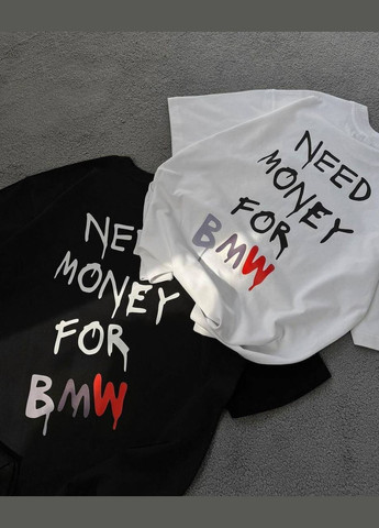 Красивая повседневная черная футболка с надписью на спине, качественная футболка из турецкого кулира No Brand 229-1 - (316587769)