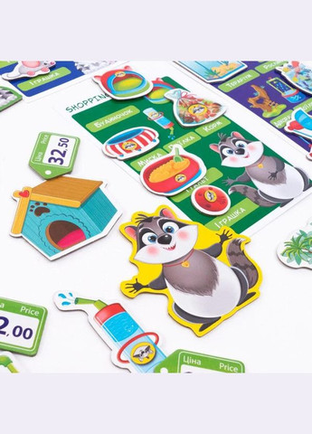 Настільна гра для дітей «Домашні улюбленці» VT2312-07 Від 5-ти років No Brand (330603294)