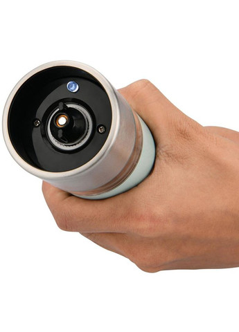 Електричний млин для спецій Pepper з підсвічуванням керамічний для перцю та солі 20 см Fissman (368988428)