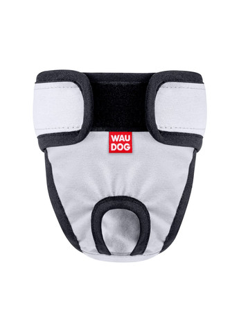 Труси гігієнічні XL Vet Ваудог для собак та котів на липучках сірі A (56-68 см) B 18 см (4823089381688) WAUDOG (362701355)