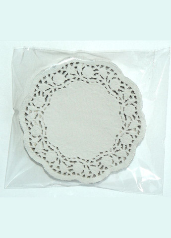 Сервертки ажурні паперові 16,5см 250шт No Brand (321967783)