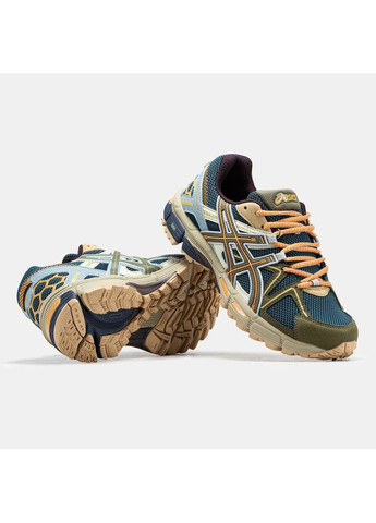 Серые демисезонные кроссовки мужские asics gel kahana 8 grey brown асикс гель кахано 8 No Brand
