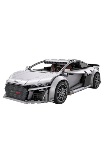 Конструктор гоночного автомобиля на радиоуправлении Аудb R8 Купе 1:14, 536 деталей CaDa (372010776)