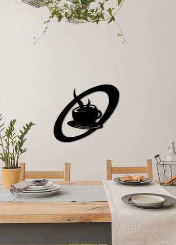 Современная картина на кухню, декор в комнату "Венский кофе", декоративное панно 50х60 см Woodyard (291842202)