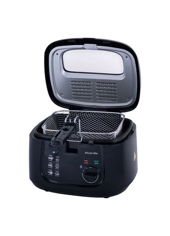Фритюрниця электрическая KM-6810 1800 Вт 2.5 л Kamille (364790513)