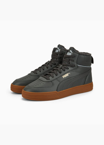 Черные демисезонные кроссовки мужские caven mid wtr black 385844-03 Puma