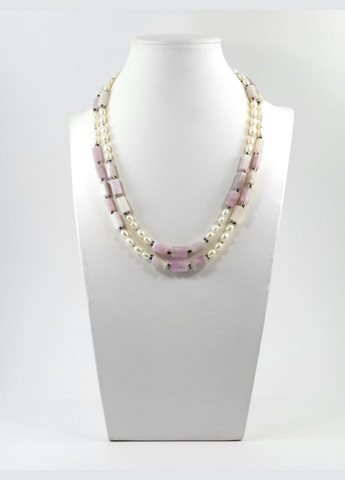 Ожерелье "Фрида" Жемчуг, Кунцит Fursa fashion (322314774)