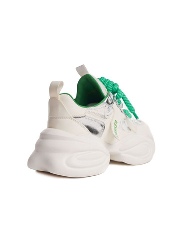 Кожаные кроссовки 4542 Sasha Fabiani белые демисезоны (301651157)