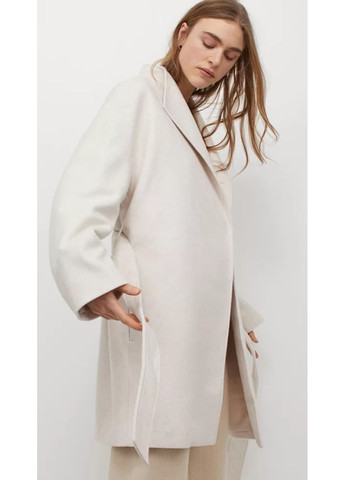 Молочне Повсякденний напівпальто H&M однотонне