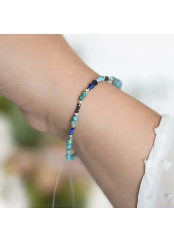 Браслет талисман для знака зодиака Телец из натуральных камней на затяжке d-6-3-2мм+- No Brand Браслет (362695448)