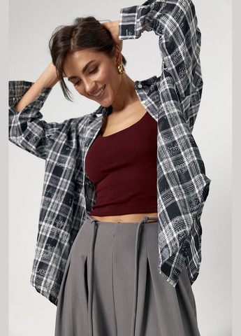 Черная рубашка Lurex