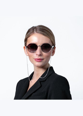 Солнцезащитные очки с поляризацией и цепочкой Фэшн-классика женские LuckyLOOK 389-434 (291884157)