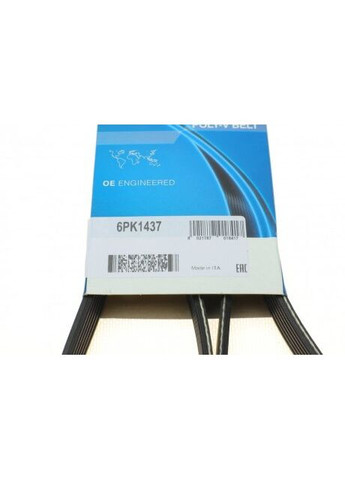 Ремень поликлин. (Выр-во) 6PK1437 Dayco (360499051)