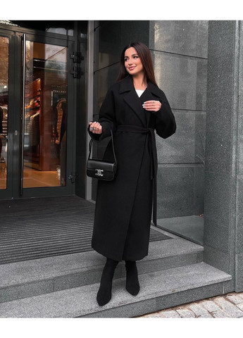 Черное демисезонное Пальто Garna