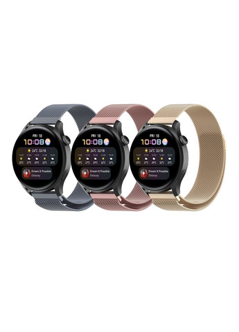 Ремінець Універс 20mm для Rose Gold Universal Samsung/Amazfit/Huawei (340913468)