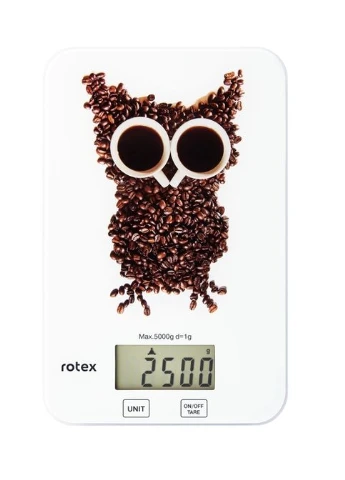 Ваги кухонні скляні RSK14-O owl Rotex (295270672)