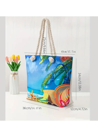 Сумка с канатными ручками "Beach" No Brand (338430920)