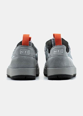 Серые демисезонные кроссовки мужские nike craft x tom shachs grey | найк крафт серые No Brand