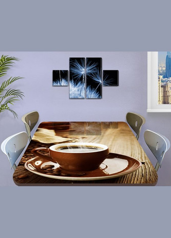 Поклейка стола и другой мебели Еда, напитки 65x120см., с защитной ламинацией (tab01Na_df13351) Декоинт (278287059)