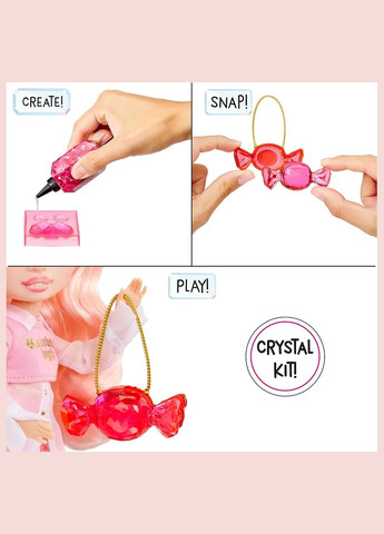 Лялька Creative Crystals Bella - Pink Белла Паркер креативні кристали Rainbow High (323168104)