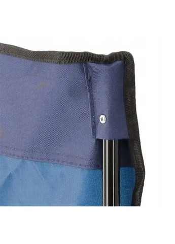 Карповое кресло  для рыбалки туристическое, синий. Стул с удобной спинкой и подлокотниками Gardenline LEZ7150 (345707516)