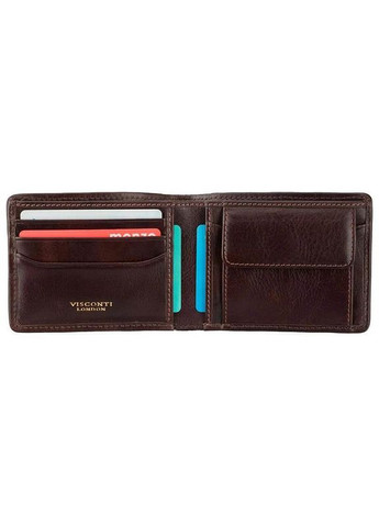 Портмоне мужское кожаное PT107 Sergio Tan/Brown Burnish (PT107 TAN/BRN) Visconti (324265491)