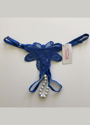 Трусики з розрізом та перлинками з намистинками Sexy OneSize (8-143) No Brand (312005194)