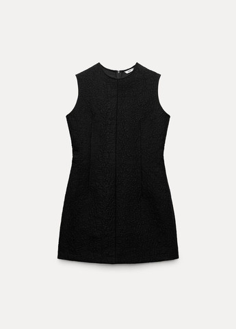 Чорна вечірня сукня Zara з абстрактним візерунком