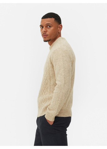 Бежевый джемпер демисезон,бежевый меланж, Primark