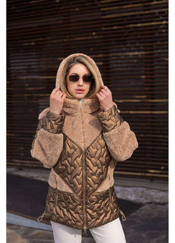 Песочная демисезонная куртка MN