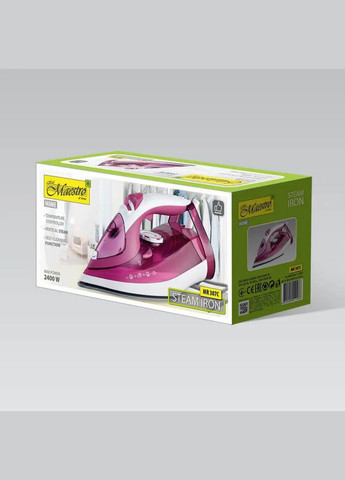 Утюг дорожный MR-307C (MR-307C) 2400 Вт Maestro (323637372)