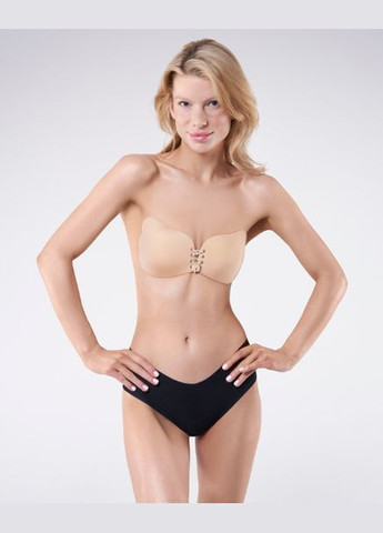 Бежевый невидимка бюстгальтер невидимка силиконовый bs-05 wow Julimex без косточек полиуретан