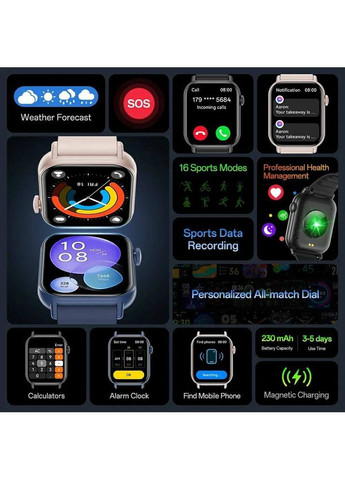 Смарт часы женские Metro 2 (Звонки, разговор, пульсоксиметр) Lemfo (371807377)