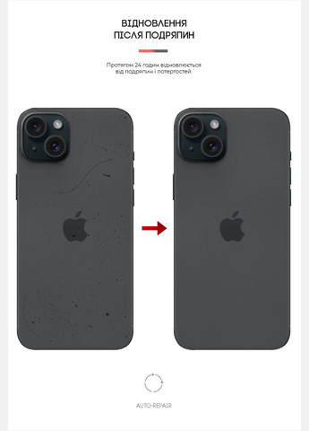 Защитная пленка на заднюю панель для Apple iPhone 15 Plus Carbone (ARM71900) ArmorStandart (280439093)