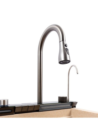 Гранитная мойка IRENA 6846 матовая Сафари Valeso (358500905)