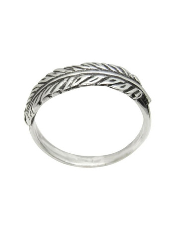 Серебряное кольцо "Перышко" 18 No Brand (350667385)