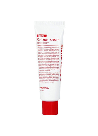 Крем для лица укрепляющий с коллагеном и лактобактериями Medi Peel Red Lacto Collagen Cream 50ml Medi-Peel (292323729)