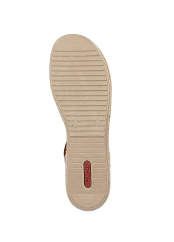 Коричневые босоножки Rieker