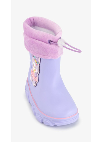 Сапоги резиновые утепленные для девочки H-1L Сиреневый shop (2000999371394) Stepln (370271776)