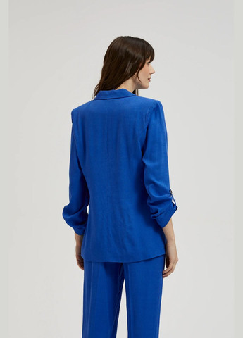 Синий женский жакет Moodo -