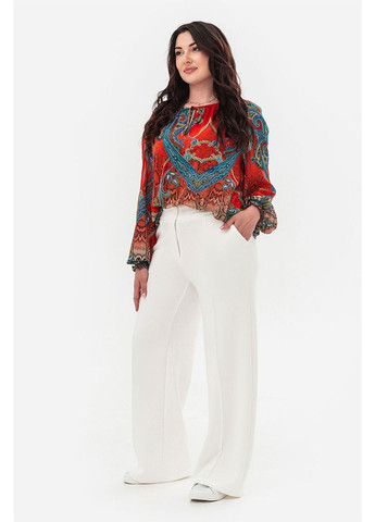 Комбінована блуза wind червоний Garne