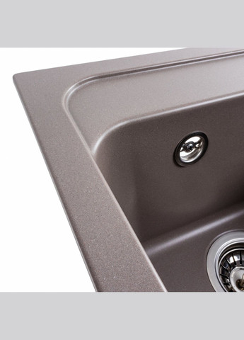 Гранитная мойка для кухни KORRADO 4050 матовая Дюна Valeso (358059118)