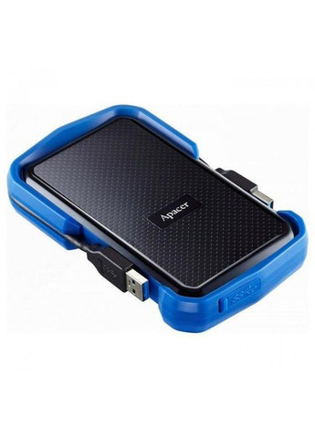 Зовнішній жорсткий диск 2.5" USB 1.0TB AC631 Black/Blue (AP1TBAC631U-1) Apacer (341487605)