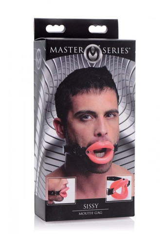 Расширитель для рта в форме губ Sissy Mond Gag Master Series (289783573)