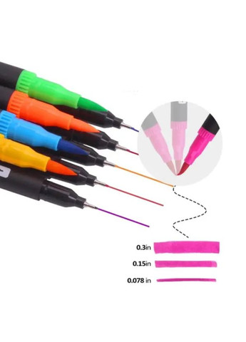 Набор двусторонних маркеров на водной основе Color pencil AND 60 шт \ Набор маркеров-линеров и маркеров-кистей No Brand (345637715)