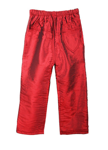 Бордовые кэжуал зимние брюки Mtp