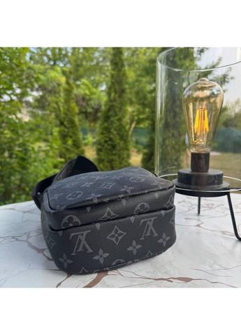 Чоловіча міні сумка планшет екошкіра чорна ProDobro (363259945)