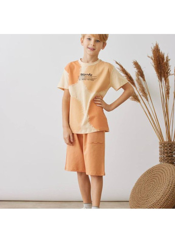 Бежевий літній костюм для хлопчика freestyle, розмір одягу 152, колір бежевий Badger