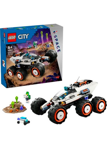 Конструктор City Космический опытный вездеход и инопланетная жизнь 311 деталей (60431) Lego (322910625)