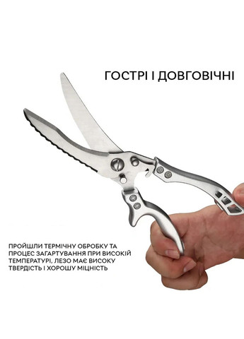 Кухонні ножиці багатофункціональні MC-5199 TOLIMER (293418511)